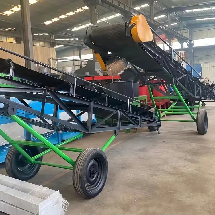 Transportador de correia móvel