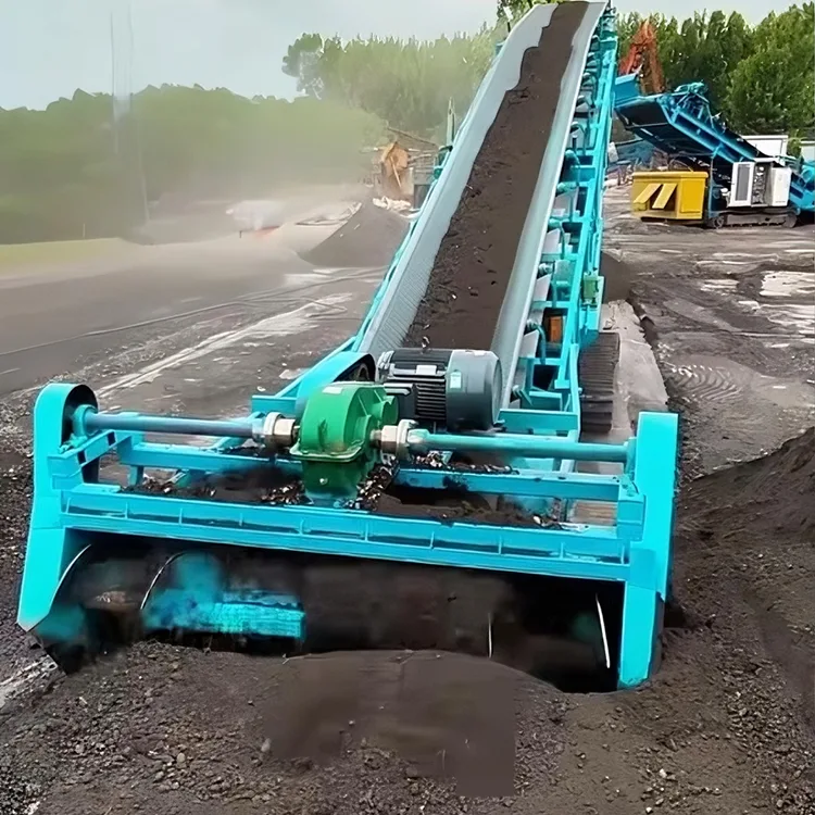 Transportador móvel raspador